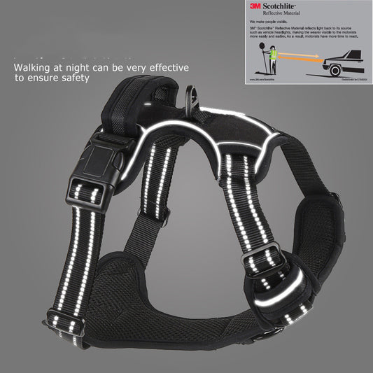 Reflective Harness – Peaceful Walks, Day or Night