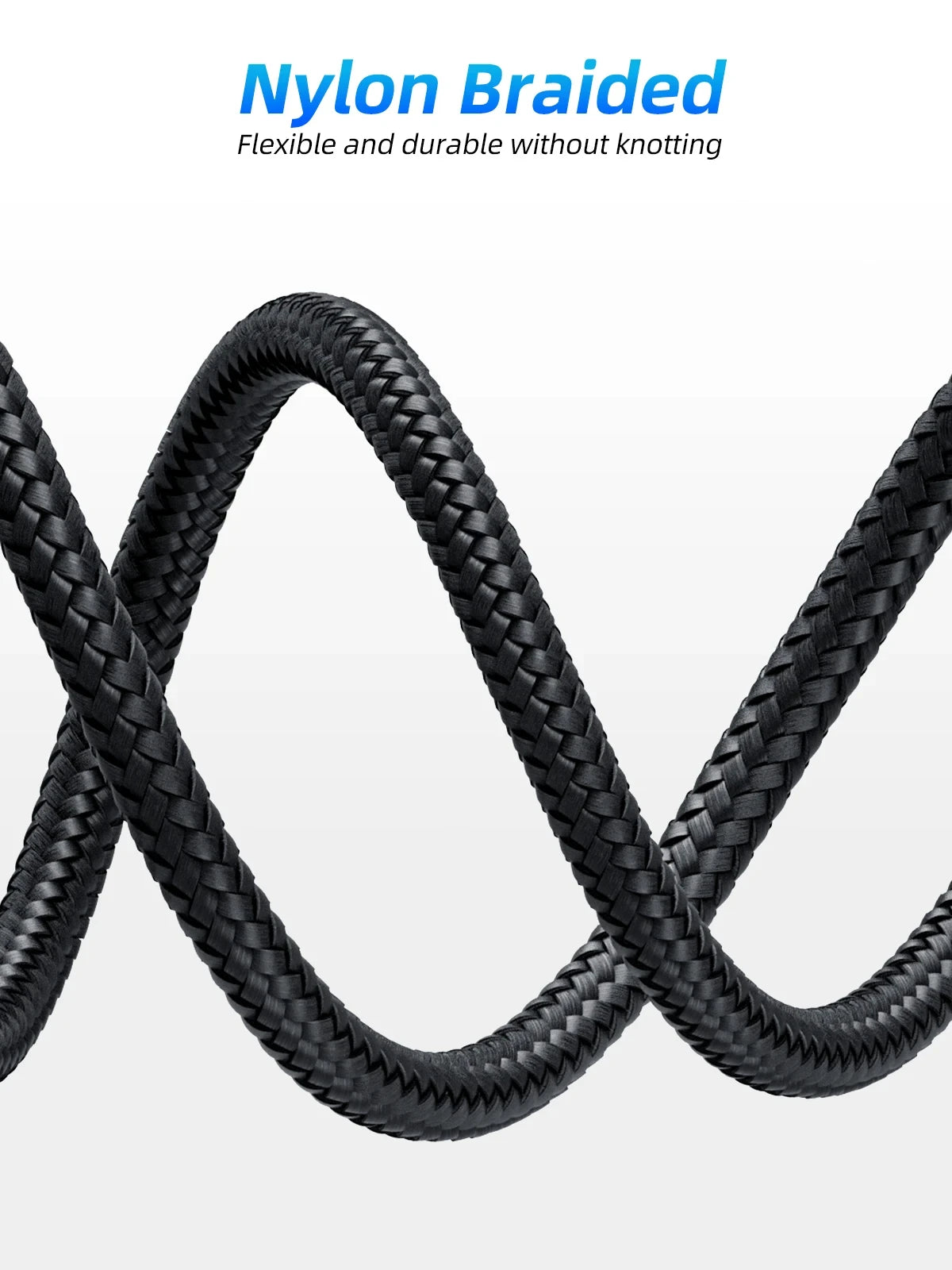 3-in-1 540° Magnetic Fast Charge Cable