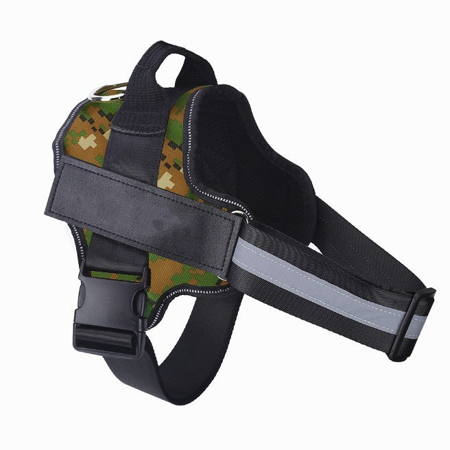 Safe Night Walks with Reflective Custom Dog Harness