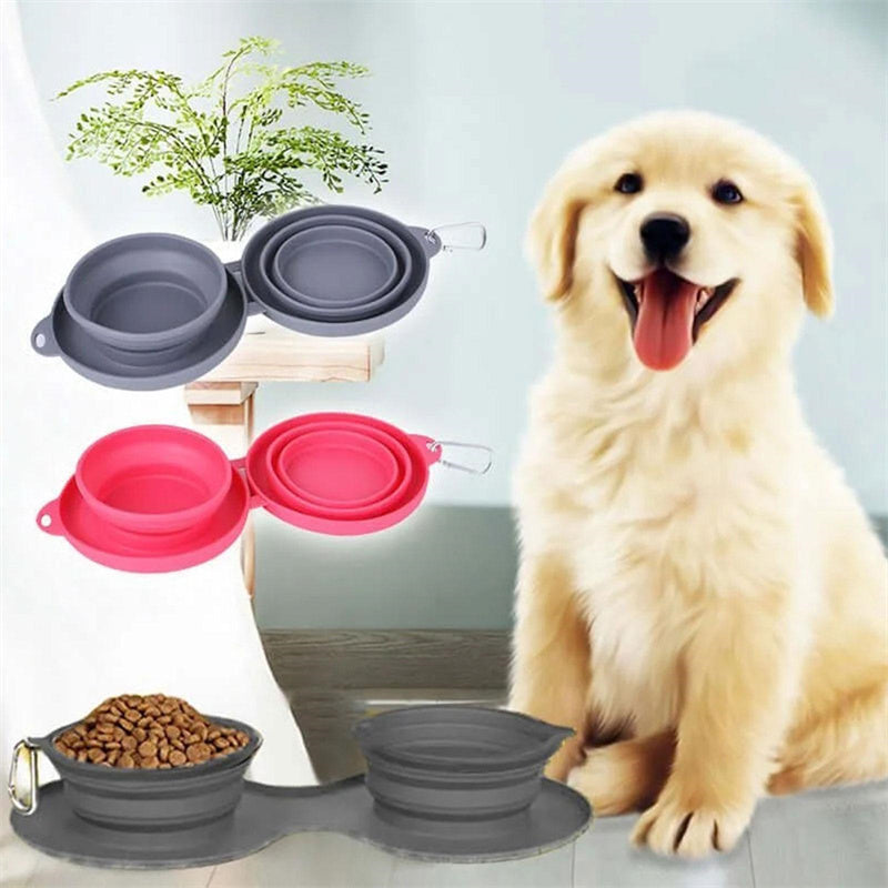 Pet-Friendly Foldable Bowl: Perfect for Travel and Home