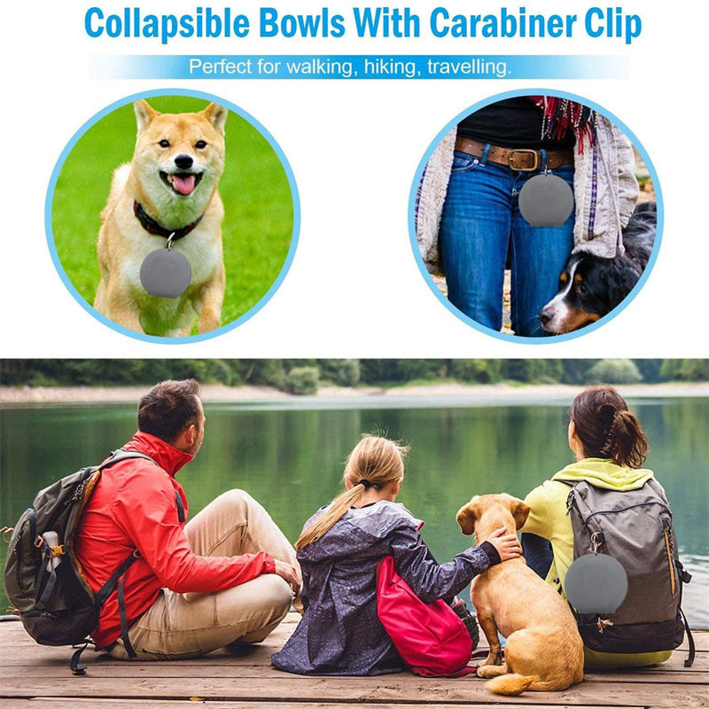 Pet-Friendly Foldable Bowl: Perfect for Travel and Home
