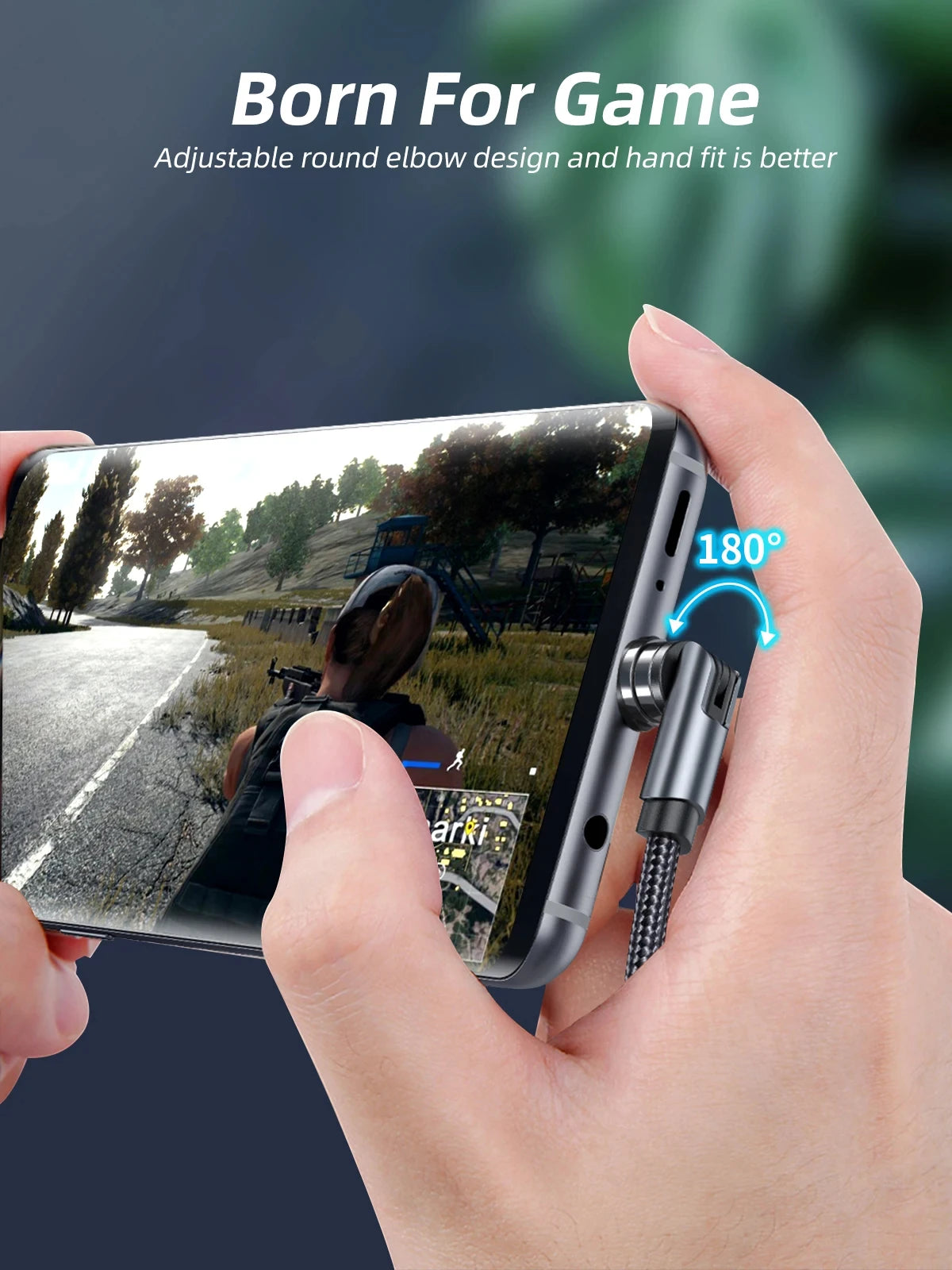 3-in-1 540° Magnetic Fast Charge Cable